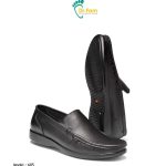 7094 دکترفام کد 605 کفش مردانه مشکی تمام چرم