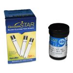 نوار تست قند خون 50 عددی گلوکوشور استار  Glucosure star