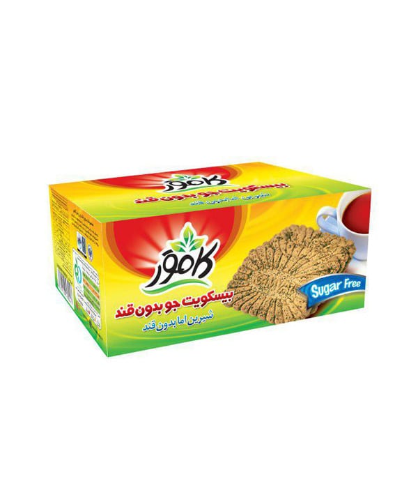 بیسکویت جو بدون شکر و رژیمی بیسکویت جو بدون شکر و رژیمی کامور - Image 1