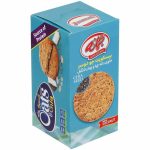 بیسکویت جو دو سر حاوی دانه چیا و پودر نارگیل  185 گرمی جمانه