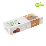 بیسکویت کرمدار کاکائویی بدون قند ۴۵۰ گرمی بی لو