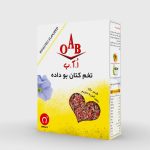 تخم کتان بو داده طلایی 200 گرمی OAB