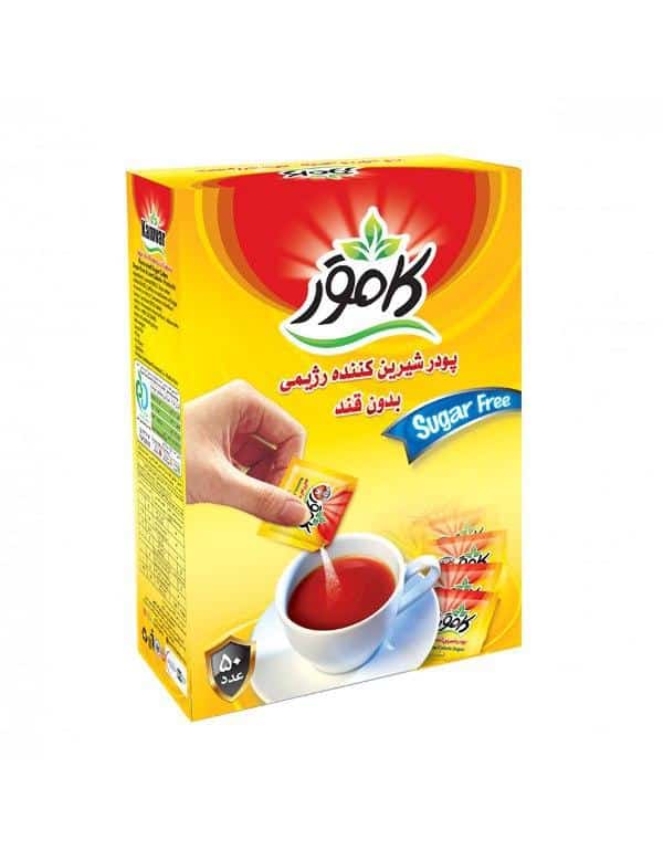 شکر رژیمی و بدون قند ساشه ای شکر رژیمی و بدون قند ساشه ای کامور - Image 1