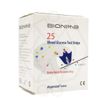 نوار تست قند خون 25 عددی بایونیم Bionime