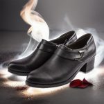 3813 پاتکان کد 368 کفش طبی زنانه مشکی چرم صنعتی بغل زیپ دار