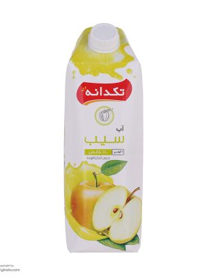 آب سیب 1لیتری تکدانه
