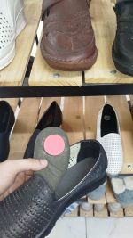 4863 لاریکه کفش زنانه تابستانه مشکی - Image 4