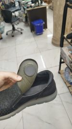 4864 لاریکه کفش تابستانه زنانه مشکی - Image 4