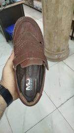 4034 معراج طب کفش تابستانه زنانه رنگ پیازی - Image 4
