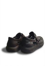 9871 پاتکان کفش تابستانه مردانه (چرم طبیعی) رنگ قهوه ای - Image 3